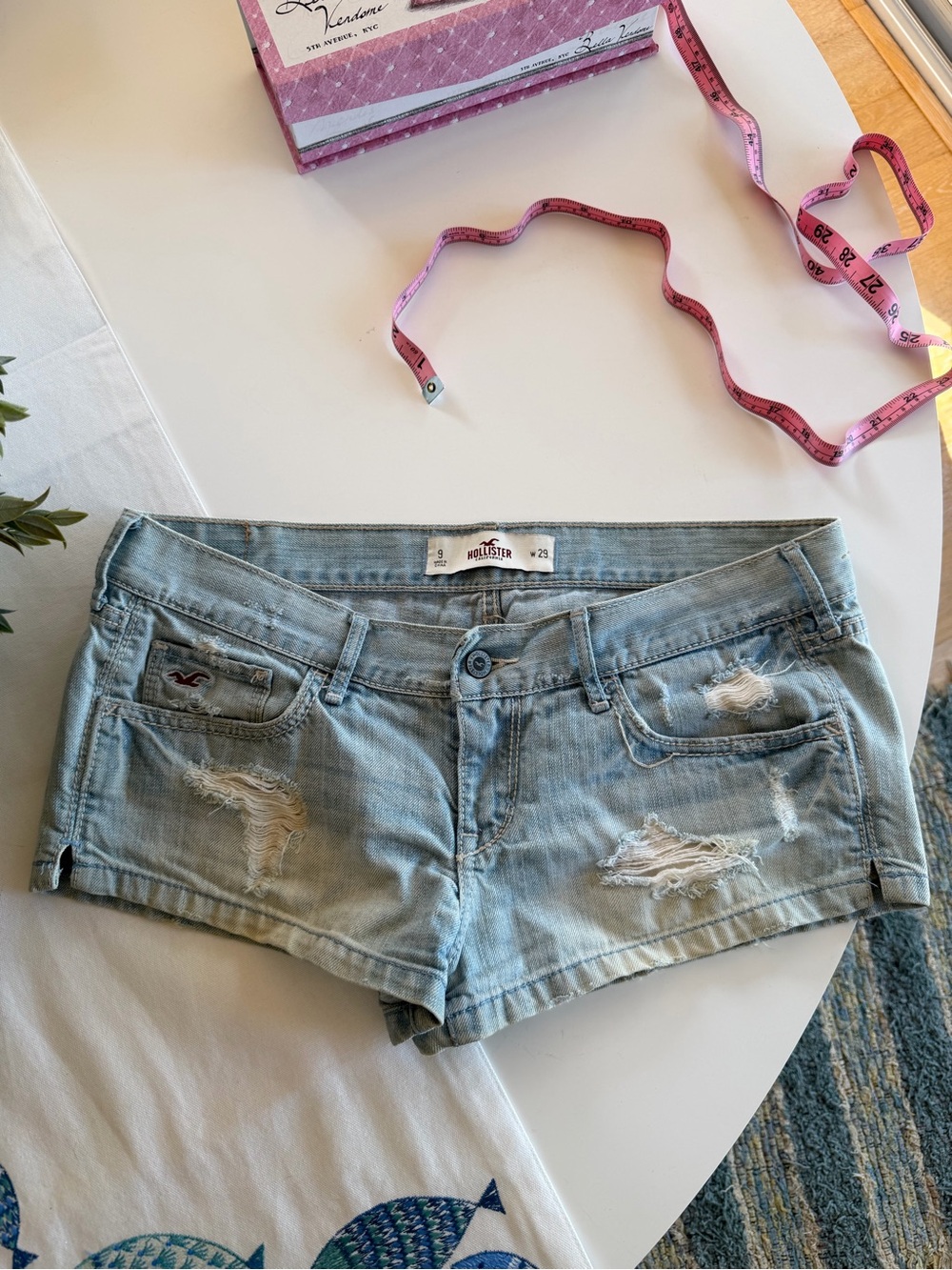 Vintage Hollister Low Rise Denim Jean Shorts